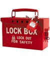 Lock box per bloccaggio/sbloccaggio macchinari