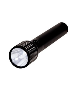 Torcia impermeabile a led ricaricabile in alluminio con cavalletto