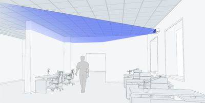 Lampada diurna UV sanificante