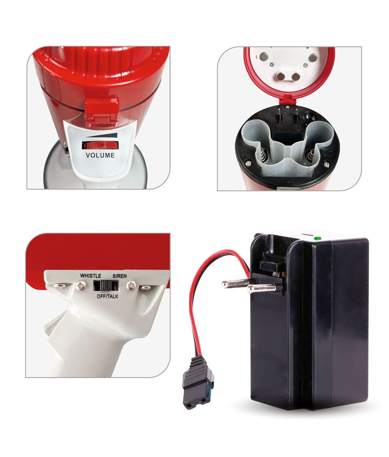 Megafono professionale 15W  Megk23