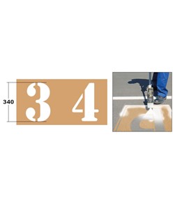 Dima in cartone alta densità  simboli 3 e 4