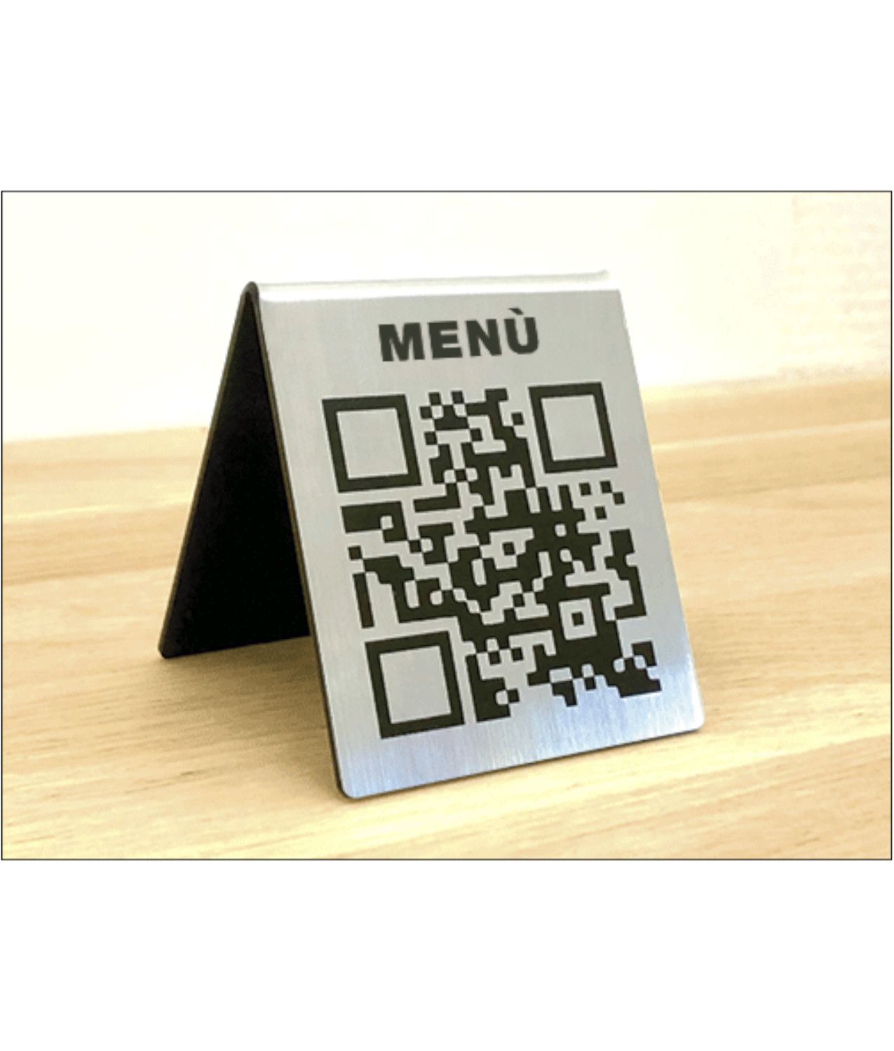 Porta menù con QR CODE