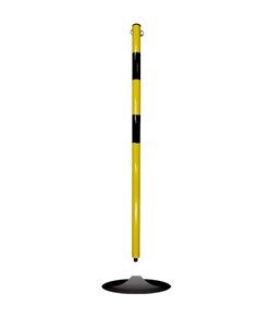 Paletto segnaletico  con base avvitabile