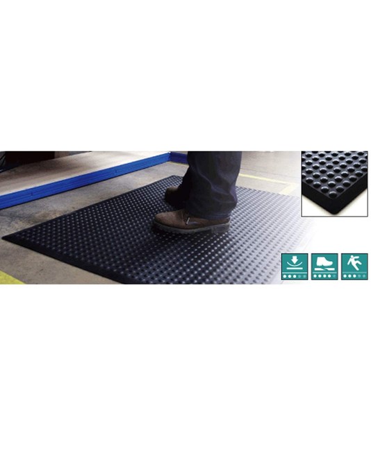Tappeto in gomma antifatica Bubblemat Tappeto in gomma antifatica Bubblemat