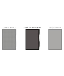 Zona estensione tappeto sanificante per codice SEG PDC9105C