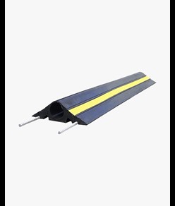 Guaina passacavo flessibile pesante con canale da 6 cm.