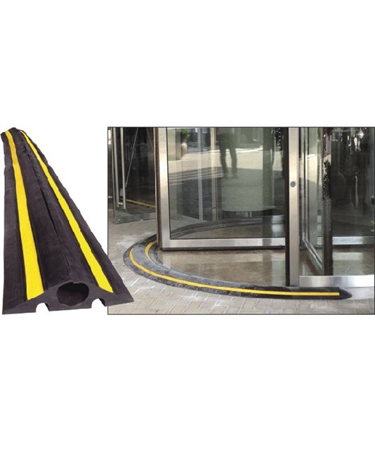 Guaina passacavo flessibile pesante con canale da 6 cm. Guaina passacavo flessibile pesante con canale da 6 cm.