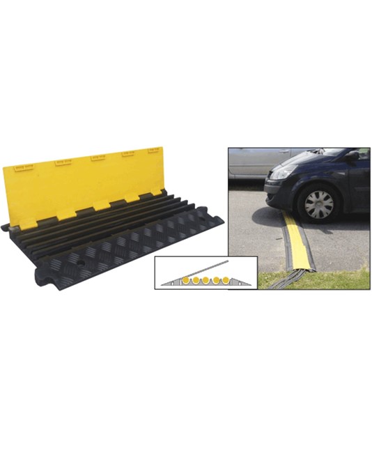 Rampa passacavi a 5 posti Rampa passacavi a 5 posti