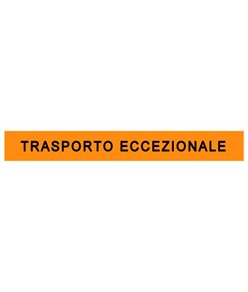 Pannello rifrangente per trasporti eccezionali
