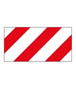 Pannello per trasporti eccezionali rifrangente