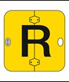 Pannello per trasporto rifiuti tossici lettera R