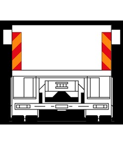 pannelli rifrangenti  per mezzi pesanti