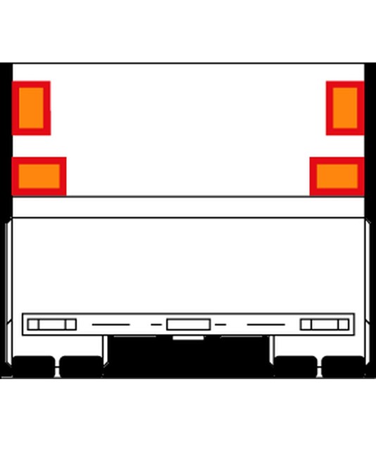 pannelli rifrangenti per rimorchi di mezzi pesanti