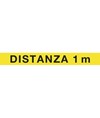 Adesivo per pavimento distanza 1 m