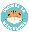 Adesivo da pavimento 'Indossa la mascherina'