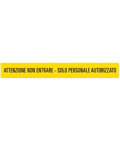 Scritta adesiva personale autorizzato