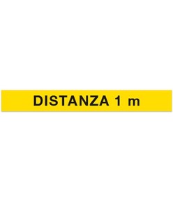 Striscia adesiva  'Distanza 1m'