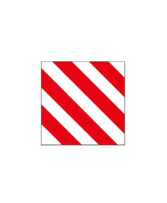 Adesivo rifrangente  bianco/rosso Adesivo rifrangente  bianco/rosso