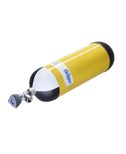 Bombola in acciaio da 6 litri Drager Bombola in acciaio da 6 litri Drager