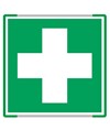 Cartello monofacciale in metallo 'pronto soccorso'