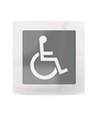 Cartello 'toilette disabili'