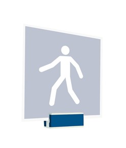 Sistema di fissaggio per segnaletica di sicurezza  Colorfix