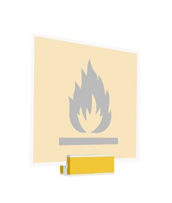 Sistema di fissaggio per segnaletica di sicurezza  Colorfix