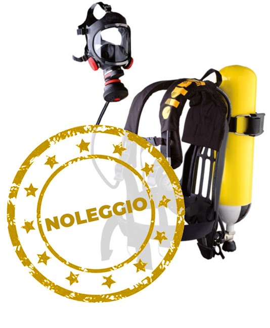 Noleggio autorespiratore con maschera DPI Sèkur Diablo Industrial MM Noleggio autorespiratore con maschera DPI Sèkur Diablo Industrial MM