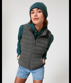 Il gilet imbottito da donna effetto lana Stanley Stella Stella Climber Wool-Like