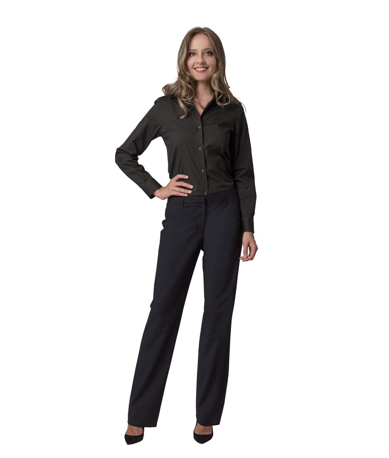 Camicia da lavoro elasticizzata Siggi Lisa