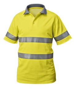 Polo alta visibilità manica corta Siggi