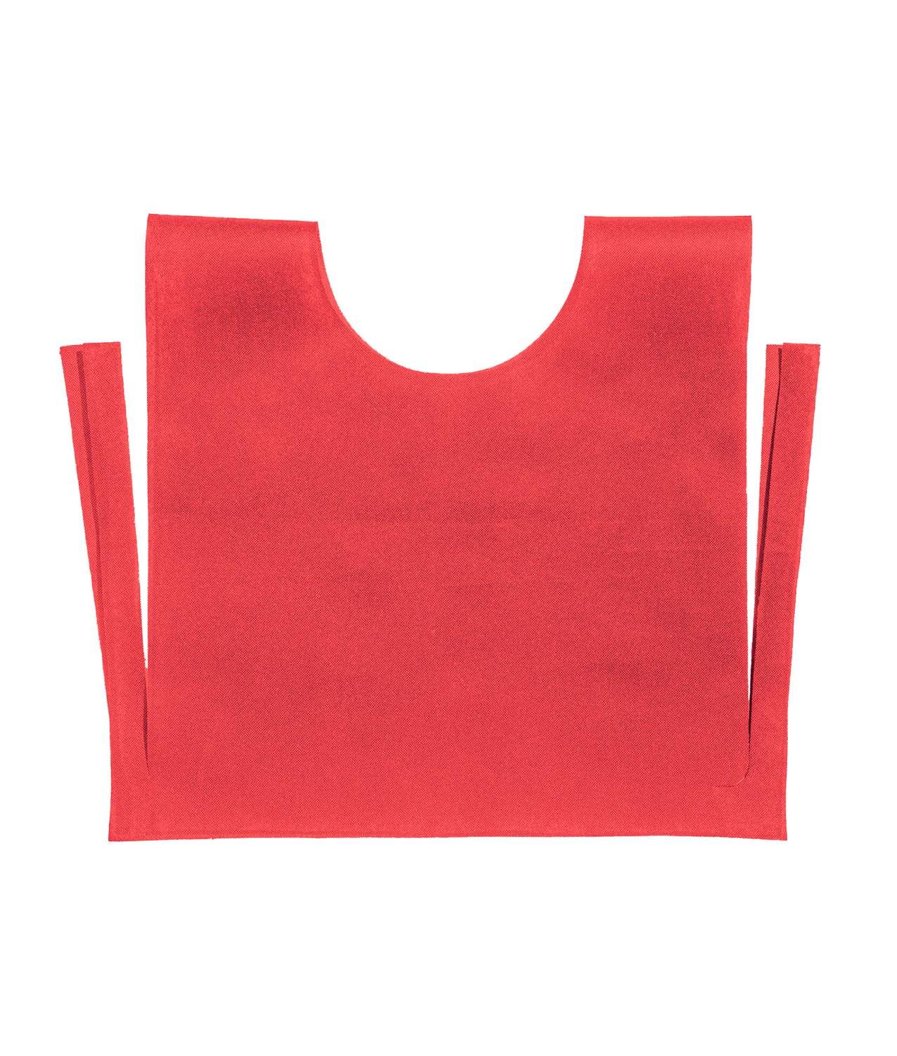 Pettorina economica in tnt.