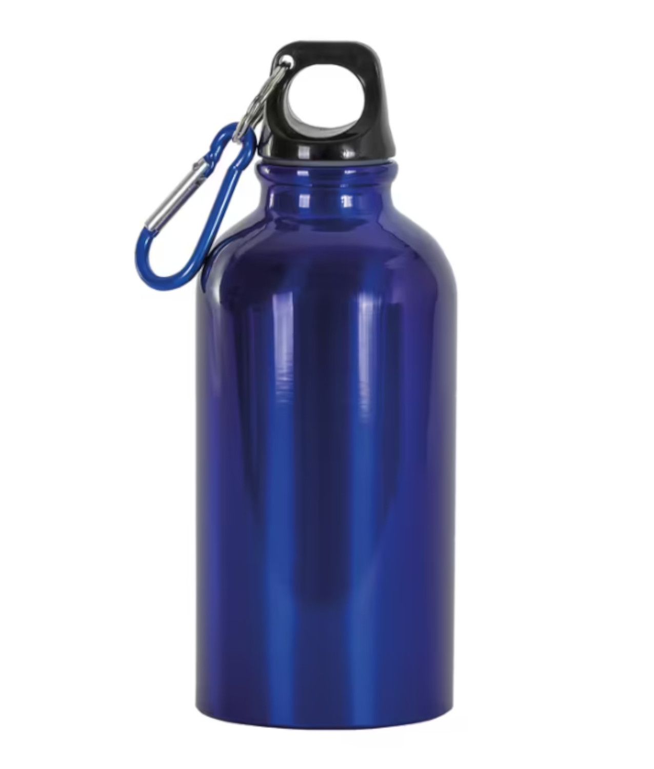 borracce in alluminio con moschettone