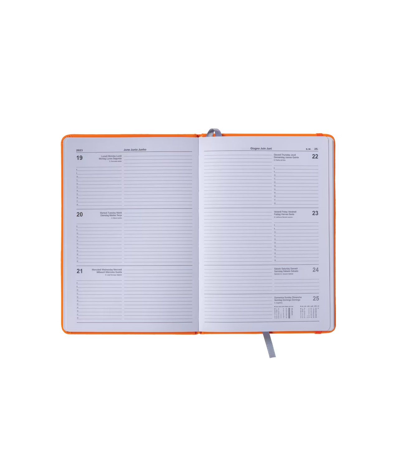 Agenda settimanale 2025