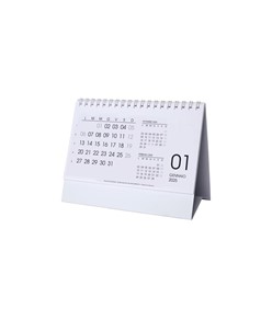 Calendario mensile da tavolo 2025