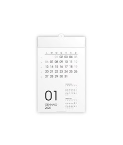Calendario mensile da parete 2025