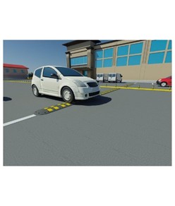 Dosso stradale rallentatore