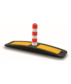 Delineatore di corsia con base in gomma  Curbifix