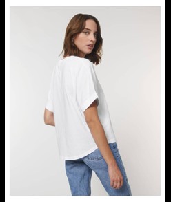 T-shirt da donna con manica arrotolata Stanley Stella Stella Collider in offerta
