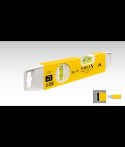 Livella corta 25 cm con fiala orizzontale e verticale STABILA 70 T