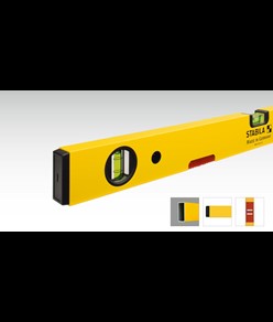 Livella magnetica in alluminio con fiala orizzontale e verticale STABILA 70 M