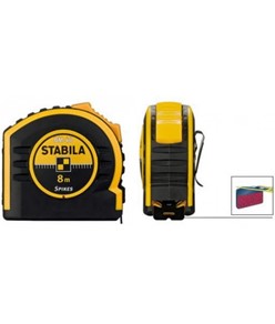 Flessometro giallo in abs con clip metallica Stabila BM 40 Flessometro giallo in abs con clip metallica Stabila BM 40