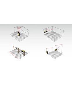 Misuratore di distanza laser con 12 funzioni di misurazione e display retro-illuminato Stabila LD420 Misuratore di distanza laser con 12 funzioni di misurazione e display retro-illuminato Stabila LD420