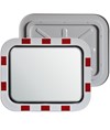 Specchio stradale in acciaio INOX  rettangolare