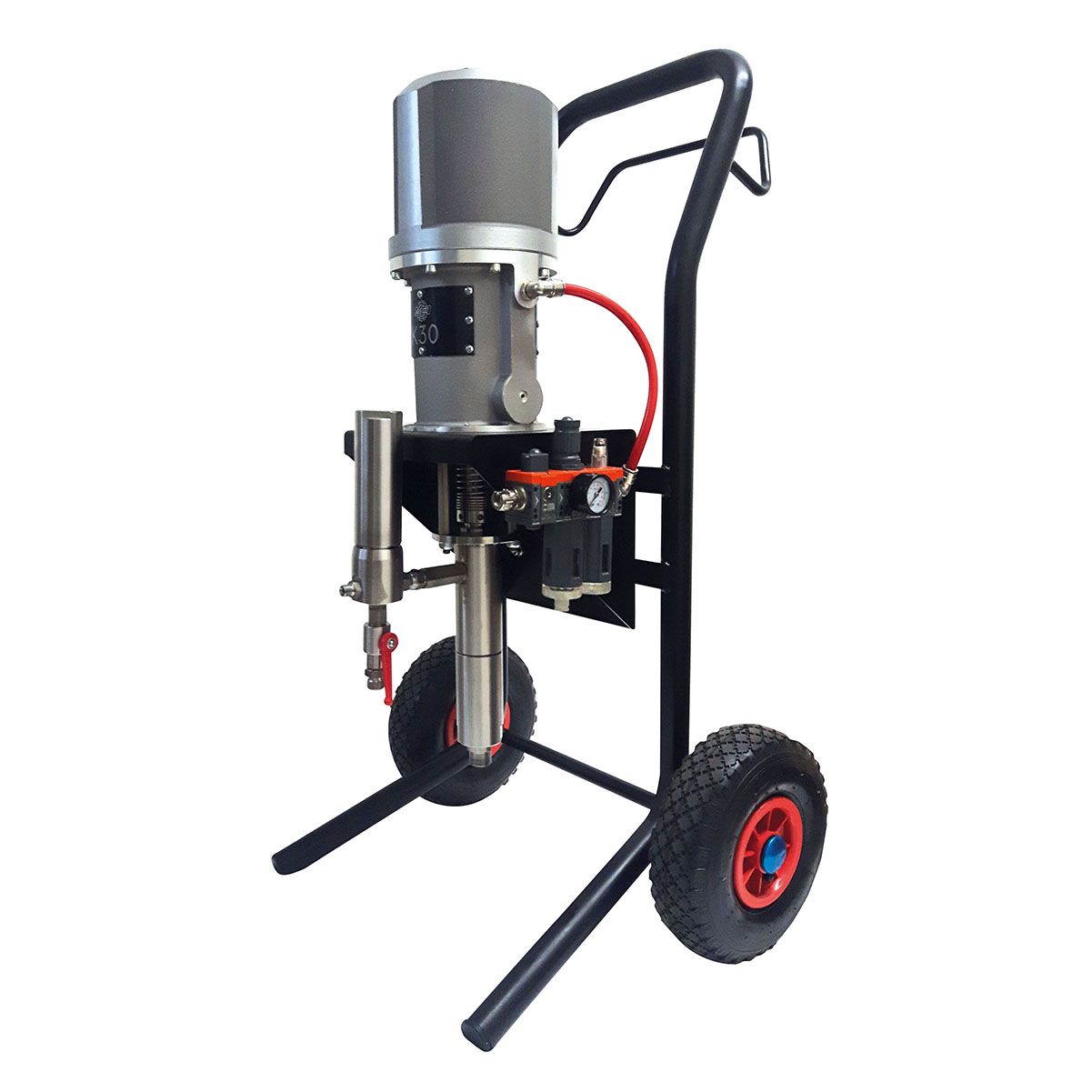 Pompa inox con unità FRL Asturo K30