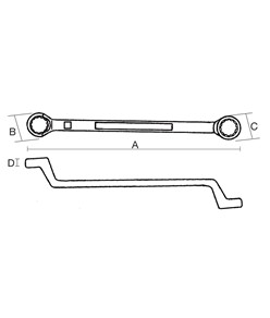 Chiavi poligonali doppie Kravm Chiavi poligonali doppie Kravm