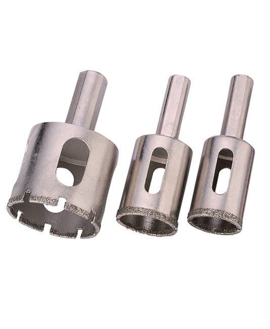 Fresa diamantata per gres porcellanato con stelo cilindrico Fresa diamantata per gres porcellanato con stelo cilindrico