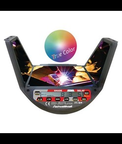 Casco automatico per la saldatura Schweisskraft VarioProtect Panorama W Digital TC