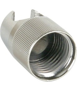 Accessorio per scalpelli per un cambio rapido senza rottura della molla