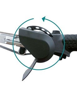 Levigatrice a nastro con braccio orientabile a 360 °